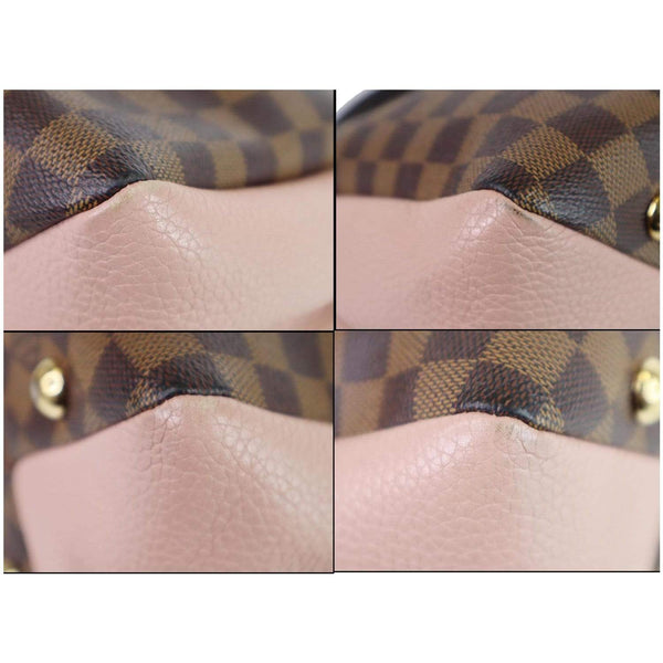 Louis Vuitton Brittany Damier Ebene Leather Tote Bag other color