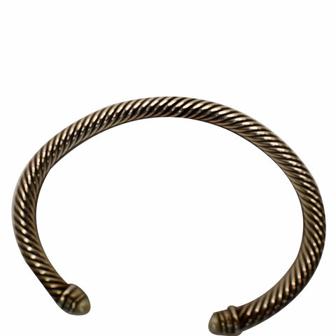DAVID YURMAN Cable Sterling Silver Pearl Bracelet