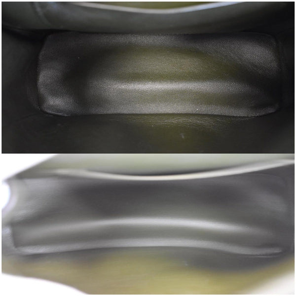 CHRISTIAN DIOR Be Dior Small Leather Flap Shoulder Bag Light Blue