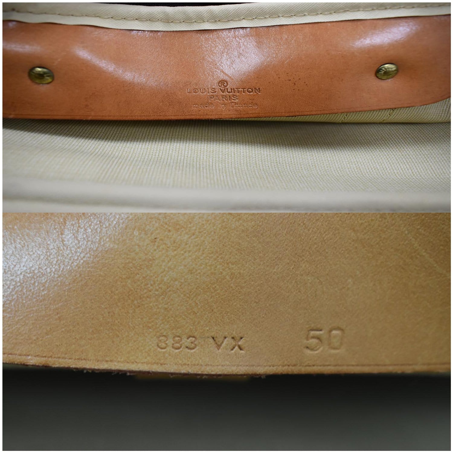 Louis Vuitton Monogram Sirius Soft Luggage Bag Brown 50