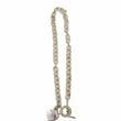 Tiffany & Co. Return To Tiffany Heart Tag Chain Link Toggle Necklace Silver