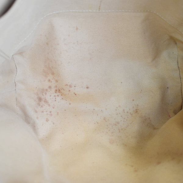 LOUIS VUITTON Totally PM Damier Azur Shoulder Bag White