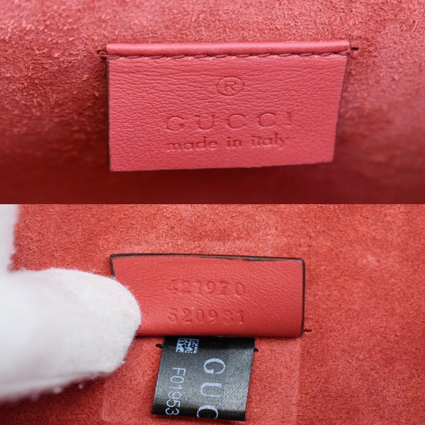 Gucci Dionysus Mini GG Supreme Canvas Crossbody Bag Beige