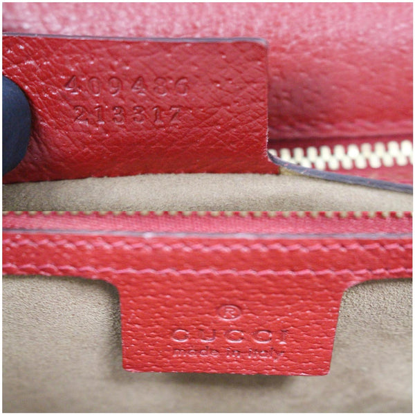 Gucci Tian Padlock GG Supreme Leather Shoulder Bag code