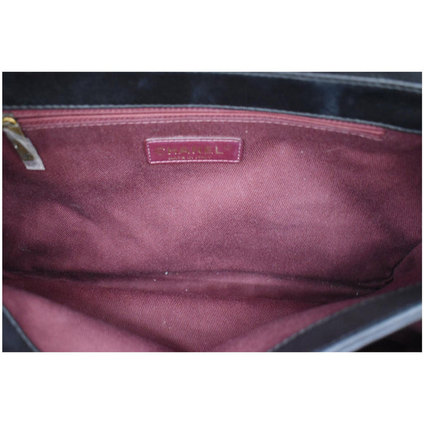 CHANEL Perfect Edge Large Quilted Leather Shoulder Bag Black