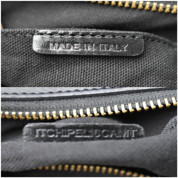 BURBERRY Boston Haymarket Check Coated Canvas Satchel Bag Brown