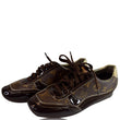 Louis Vuitton Monogram Patent Globe Trotter Sneaker US8