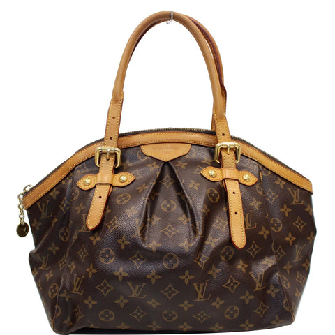 LOUIS VUITTON Tivoli GM Monogram Canvas Shoulder Bag Brown