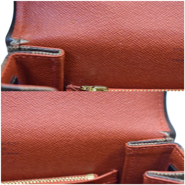 Louis Vuitton Tribeca Mini Damier Ebene bag inner view