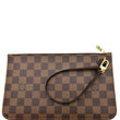 Louis Vuitton Neverfull MM Damier Ebene Pochette Pouch