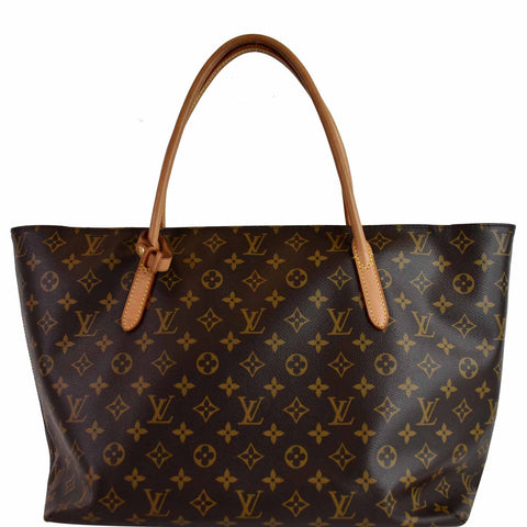 LOUIS VUITTON Monogram Canvas Raspail MM Shoulder Bag Brown