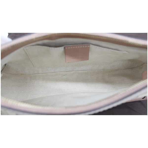 Gucci Mayfair Small Bow GG Canvas Shoulder Bag - inside preview