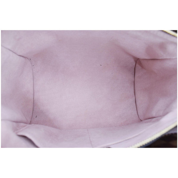 LOUIS VUITTON Normandy Damier Ebene Shoulder Bag Brown/Magnolia