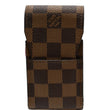 LOUIS VUITTON Etui Damier Ebene Cigarette Case Brown