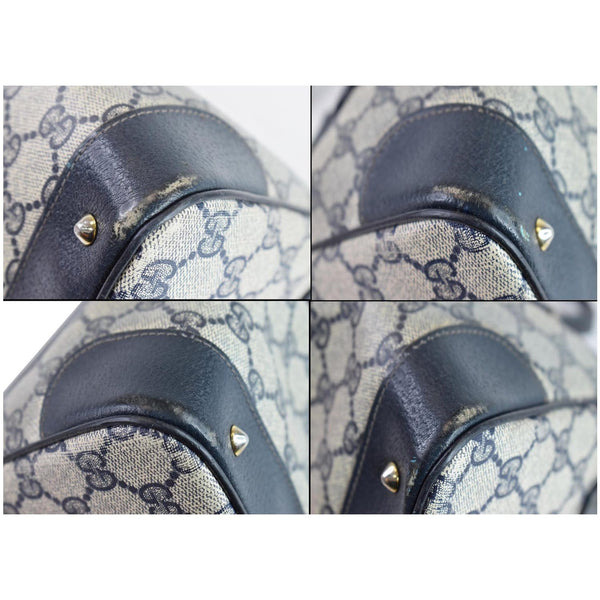 GUCCI Vintage Joy Boston GG Canvas Shoulder Bag - Corner Edge