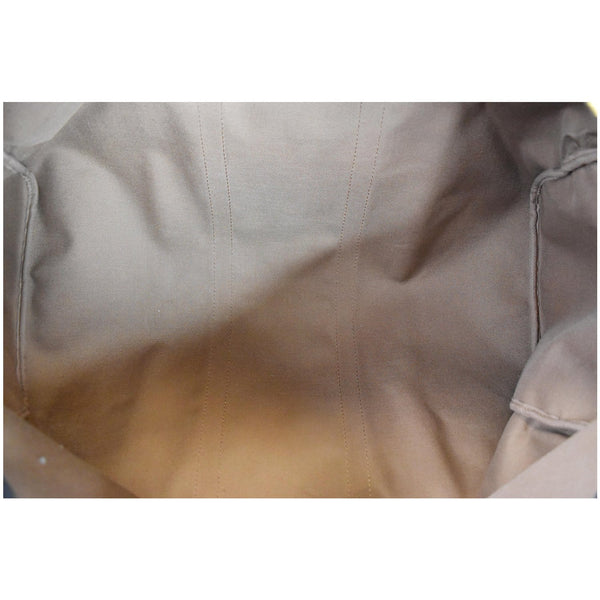 Lv Keepall 55 Monogram Canvas Travel Bag interior