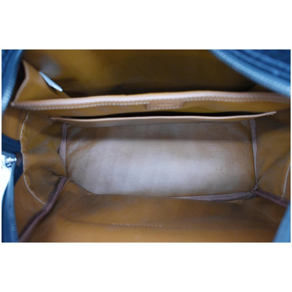 MCM Stark Side Stud Visetos Canvas Backpack Bag Black