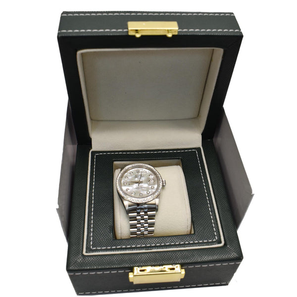 Rolex Oyster Perpetual Datejust Diamond Men's Watch for sale