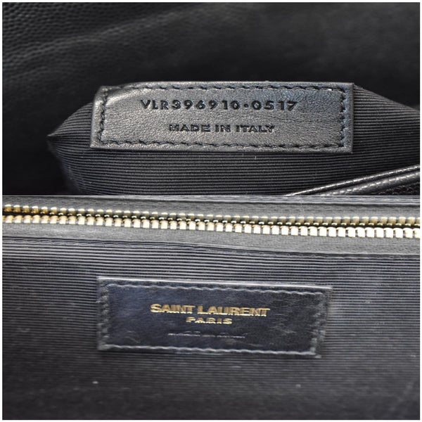 Yves Saint Laurent Large Envelope Grain De Poudre Bag - made in Italy