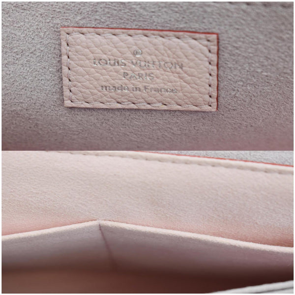 Louis Vuitton Mylockme Leather Crossbody Bag made in France 