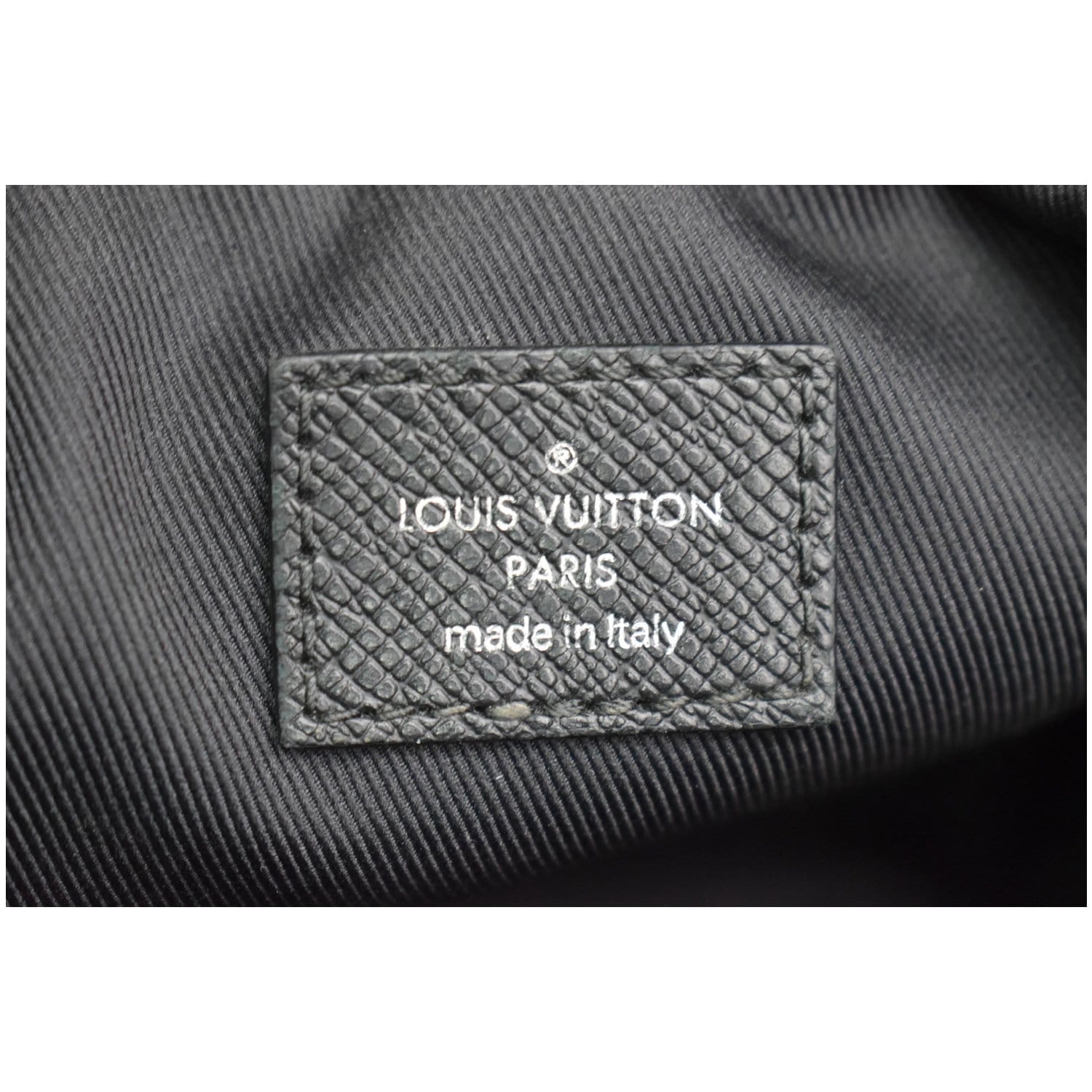 Louis Vuitton Outdoor Bumbag Monogram Eclipse Taiga Black