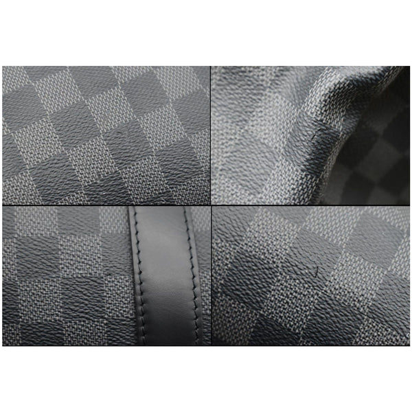 Louis Vuitton Keepall 55 Damier Graphite Bag - used interior