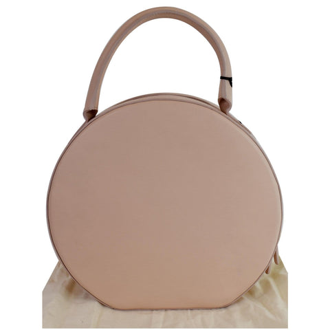 MANSUR GAVRIEL Large Circle Leather Tote Bag Pink