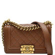 Chanel  Small Boy CC Chain Leather Shoulder Bag - DDH