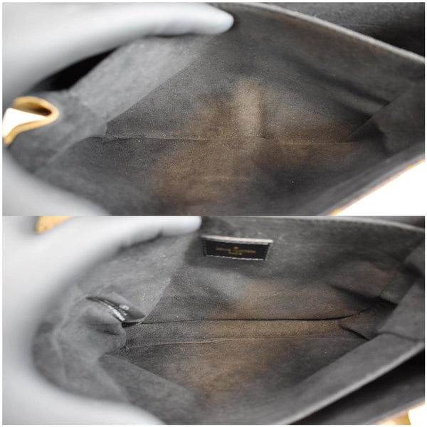 Louis Vuitton Metis Pochette Reverse Monogram Tote Bag - interior condition