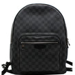 LOUIS VUITTON Josh Damier Graphite Backpack Bag Black