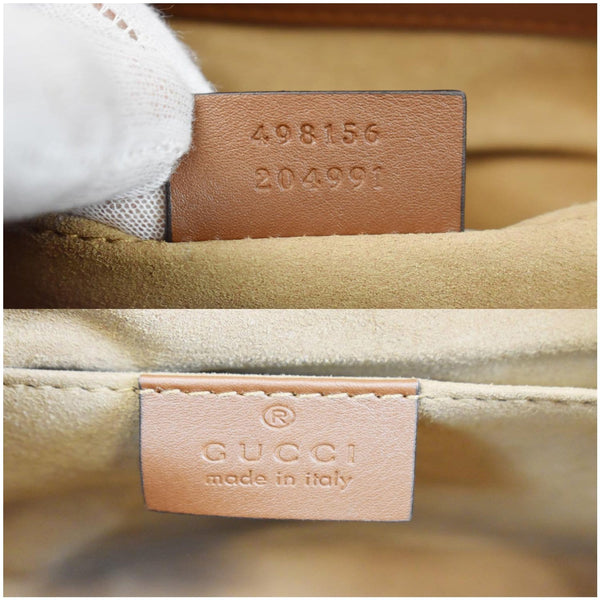 Gucci Padlock Small GG Supreme Canvas bag made in Italy