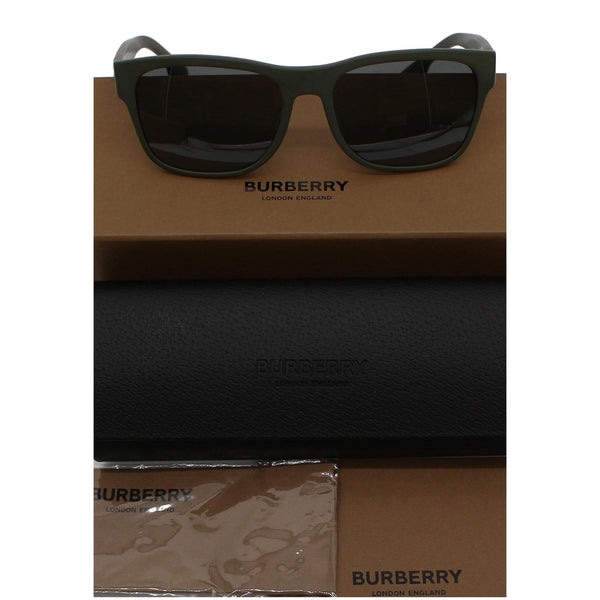 BURBERRY BE4309F-38606G57 Sunglasses Grey Silver Mirrored Lens