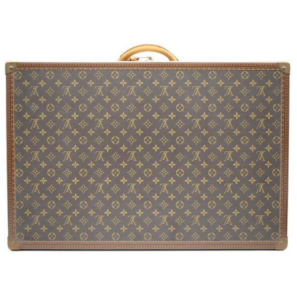 LOUIS VUITTON Bisten 70 Monogram Canvas Suitcase Bag Brown