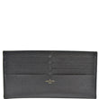 LOUIS VUITTON Felicie Insert Leather Wallet Black