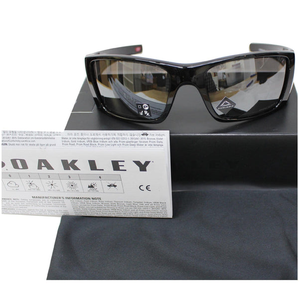 OAKLEY OO9096-J5 Fuel Cell Polished Black Sunglasses Prizm Black Lens