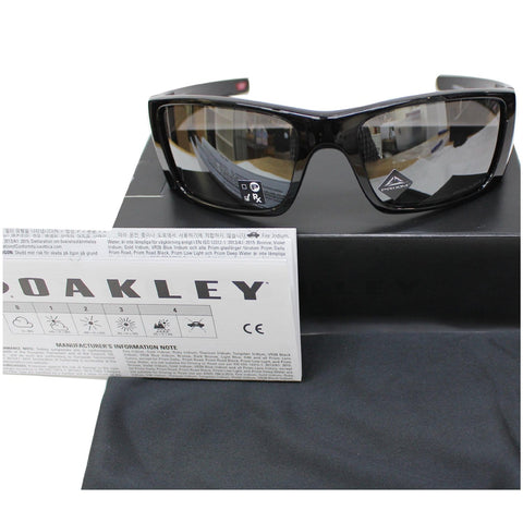 OAKLEY OO9096-J5 Fuel Cell Polished Black Sunglasses Prizm Black Lens