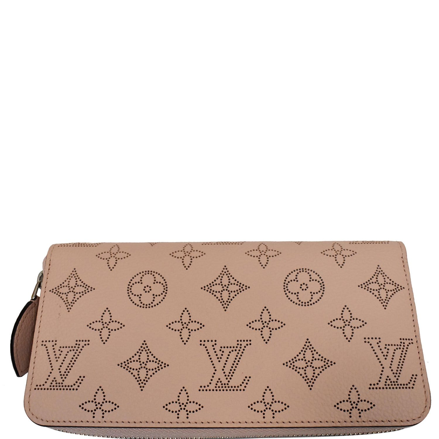 LOUIS VUITTON Louis Vuitton Mahina Zippy Evoir M61869 Unisex Leather Long  Wallet