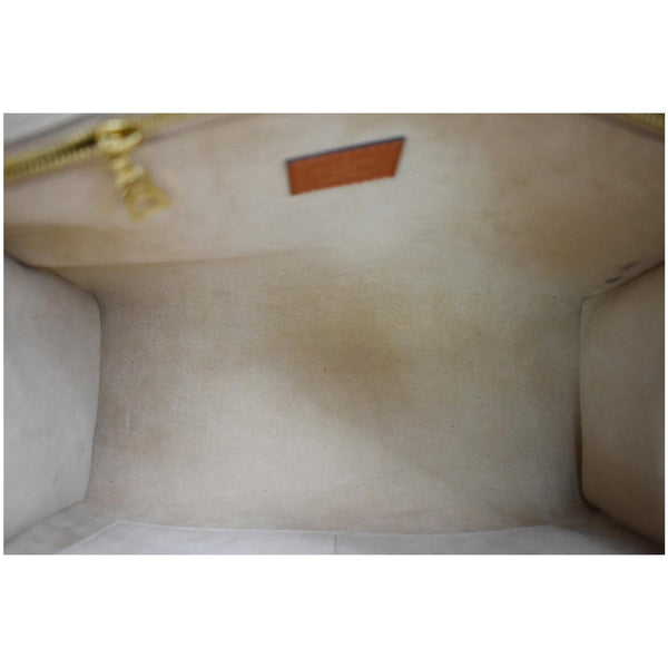 Louis Vuitton On My Side MM Monogram Tufting bag inner side