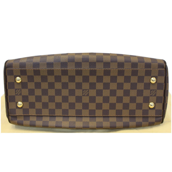 LOUIS VUITTON Trevi GM Damier Ebene 2way Shoulder Handbag Brown