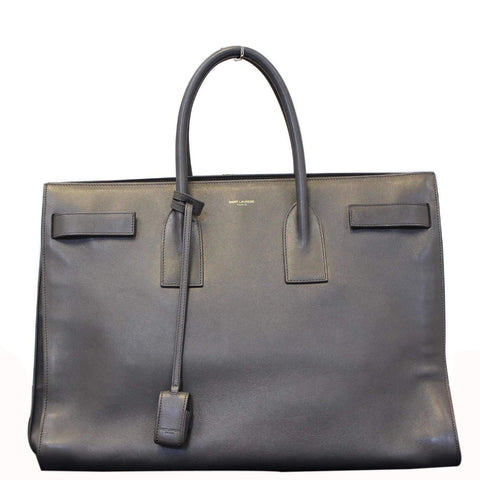 YVES SAINT LAURENT Sac de Jour Medium Calfskin Leather Satchel Bag - 15% OFF
