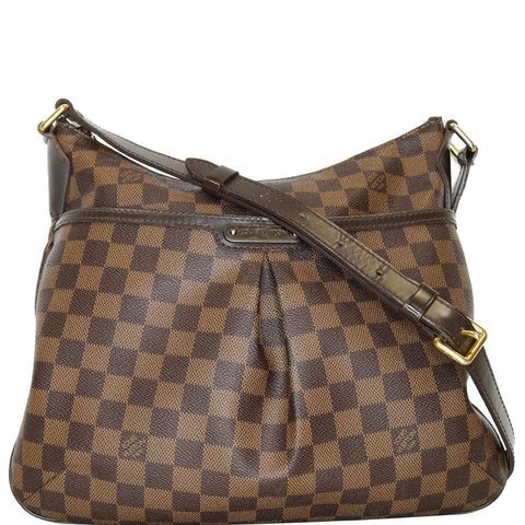LOUIS VUITTON Bloomsbury PM Damier Ebene Crossbody Bag Brown