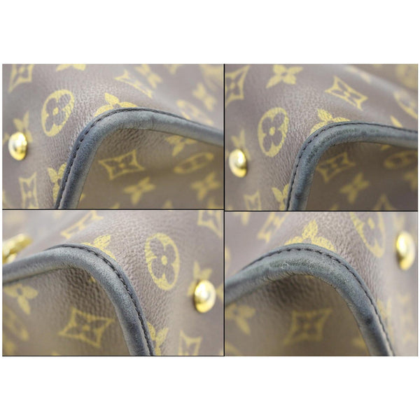 LOUIS VUITTON Popincourt MM Monogram Canvas Shoulder Bag Brown/Noir-US