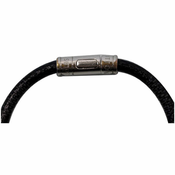 LOUIS VUITTON Keep It Damier Graphite Bracelet Black