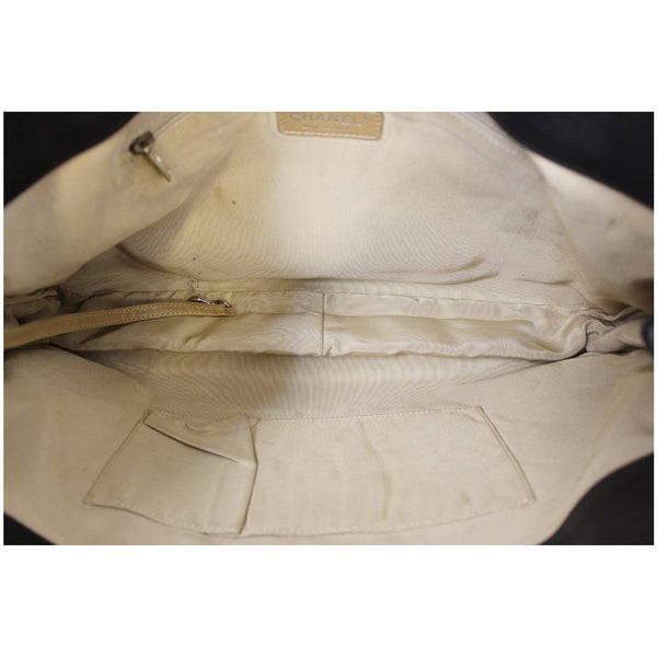 CHANEL Black Quilted Caviar Leather Zip Around Tote Bag-US