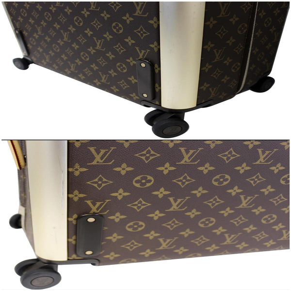 Louis Vuitton Horizon 55 - Lv Monogram Rolling Suitcase - corner
