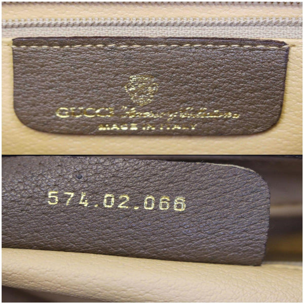 GUCCI GG Canvas Web Crossbody Bag Vintage Brown-US