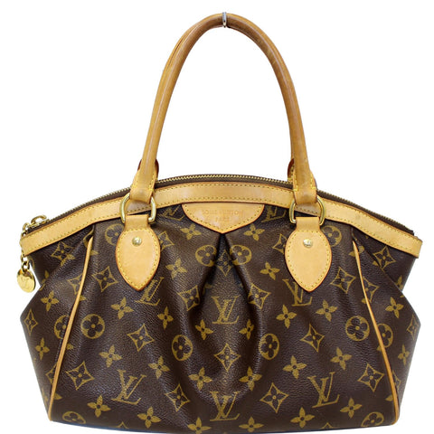 LOUIS VUITTON Tivoli PM Monogram Canvas Shoulder Bag Brown