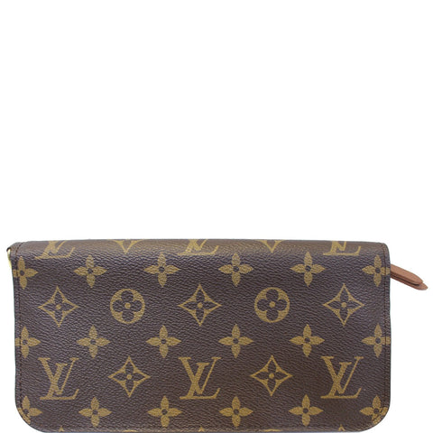 LOUIS VUITTON Insolite Monogram Canvas Organizer Wallet Brown