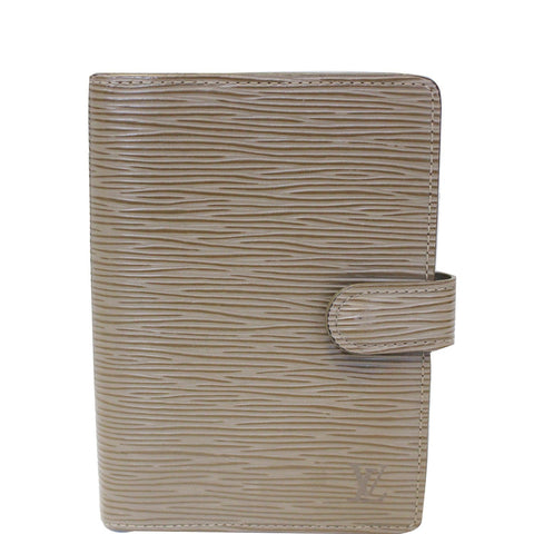 LOUIS VUITTON Agenda PM Epi Leather Day Planner Cover Taupe - Last Call
