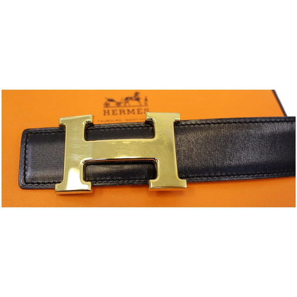 HERMES Belt Constance Buckle H Reversible Size 33-US